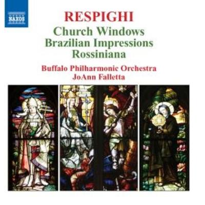 Falletta, J: Kirchenfenster/Bras.Impressionen - Joann Falletta,Buffalo PO, CD