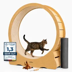 Katzenlaufrad 'Baghira' XXL Groß 120cm Innendurchmesser