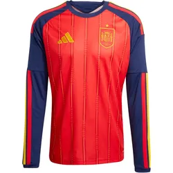 adidas RFEF Spanien langarm Heimtrikot WM 2026 Herren JZ5786 - vivid red XXL