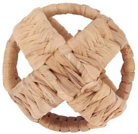 Saro Lifestyle Handmade Wicker Orb (Set of 4)