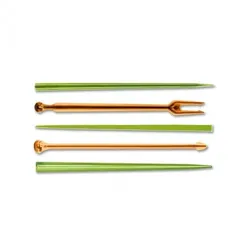 Sovie Servingware Party Picker aus Plastik, 90mm, Bunt,100 Stück - Einweg