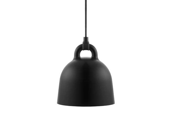 Normann Copenhagen - Suspension Bell - Noir - Aluminium - Designer Jacob Rudbeck