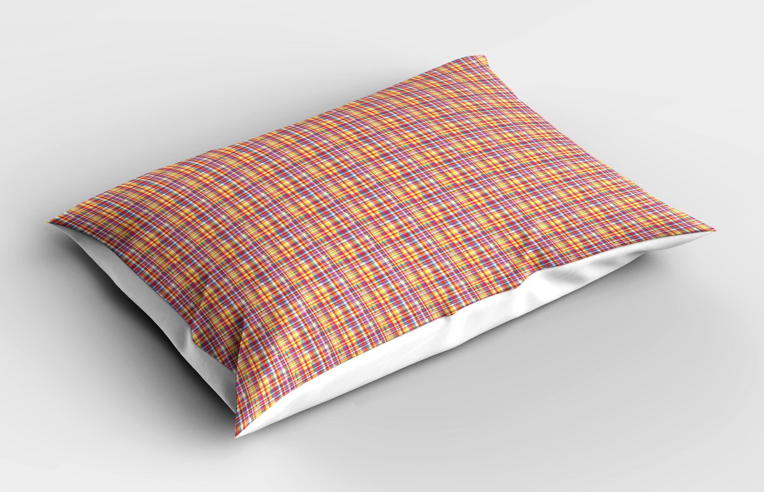 ABAKUHAUS Kleurrijk Kussensloop met Abstract Vintage Kunstpatroon, Multicolor, 90 x 50 cm