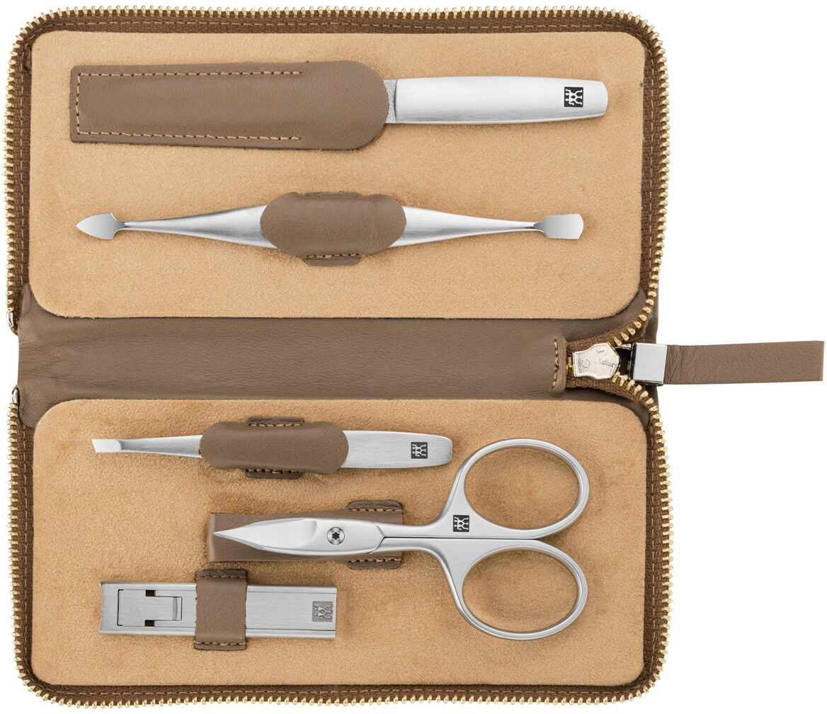 ZWILLING Premium Maniküre Set 5tlg. Taupe