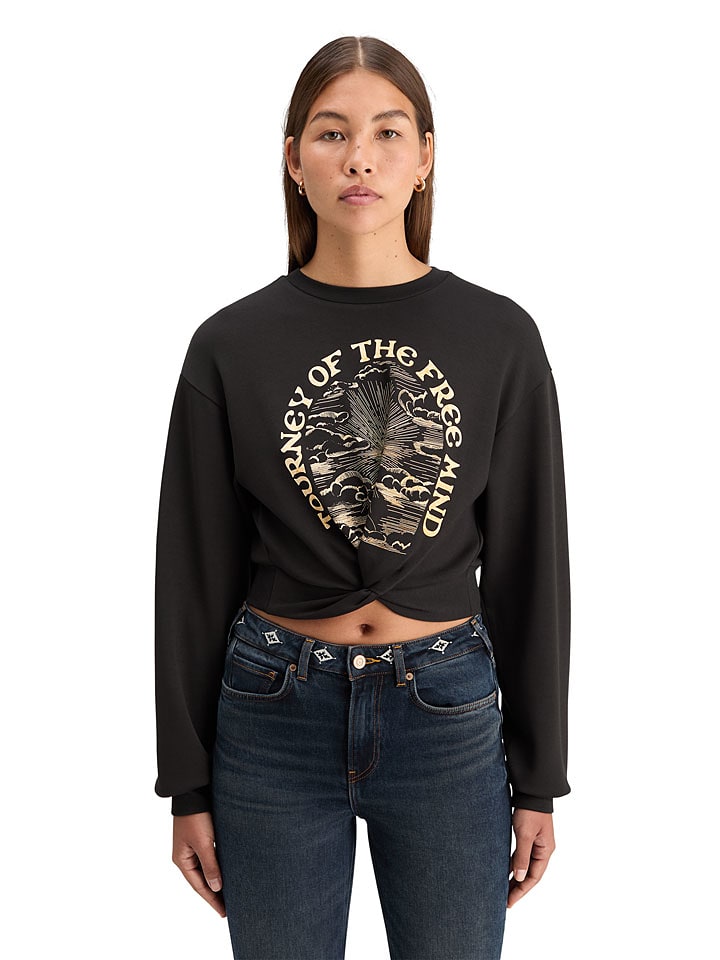 Scotch & Soda Sweatshirt in Schwarz - L