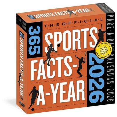 Official 365 Sports Facts-A-Year Page-A-Day(r) Calendar 2026