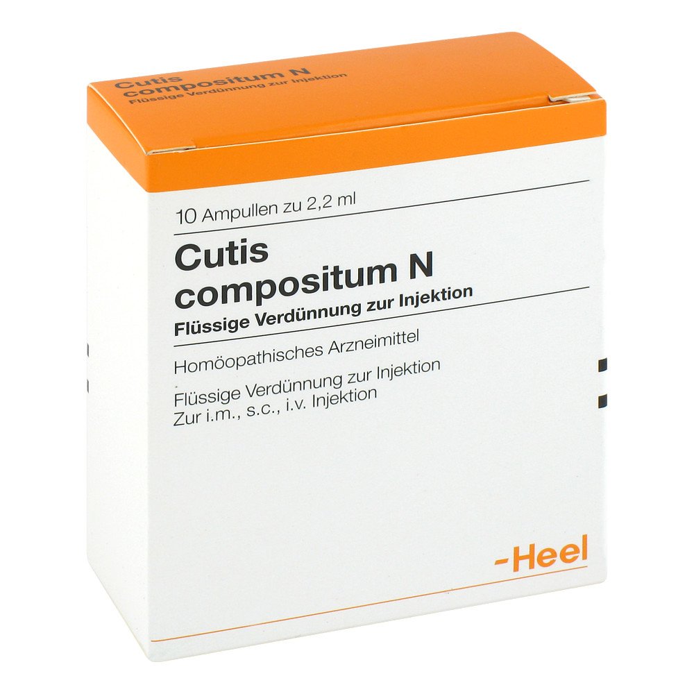Biologische Heilmittel Heel GmbH Cutis Compositum N Ampullen 01675355