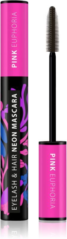 Dermacol Neon Eyelash & Hair mascara teinte Pink Euphoria 9 ml