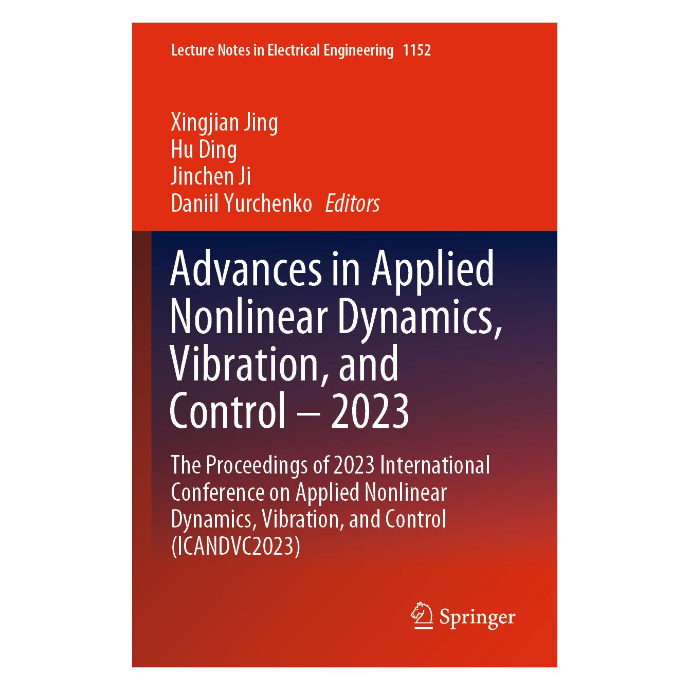 Springer Advances in Applied Nonlinear Dynamics, Vibration, and Control - 2023 (Englisch, Ding, Hu/Ji et al, Jinchen) (62778925)