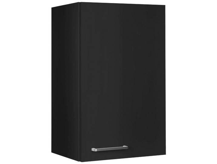 Küchenoberschrank, Schwarz, 45x72x35 cm, Holzwerkstoff, Hängend, Nobilia