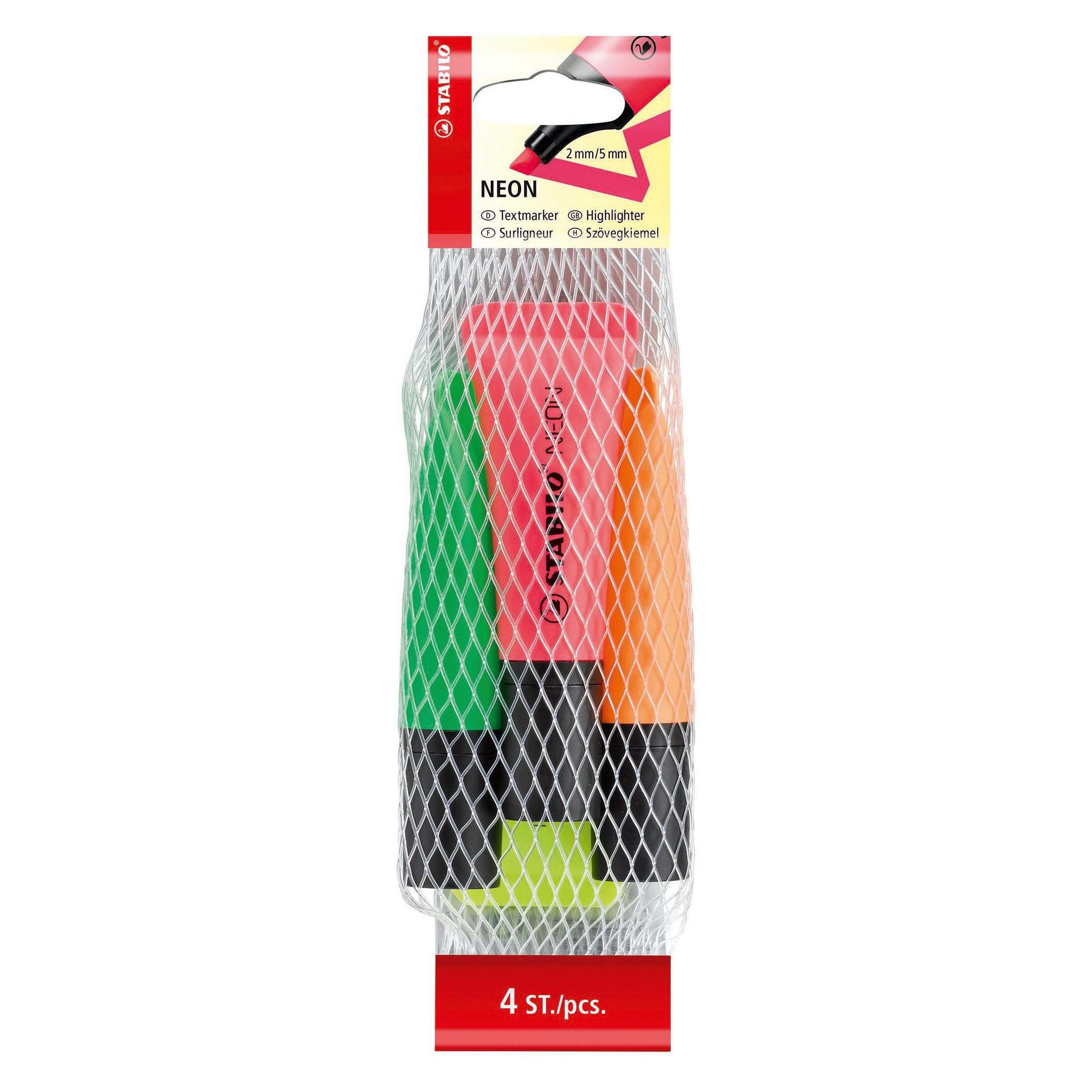 Stabilo NEON Textmarker (4x) (107204001)