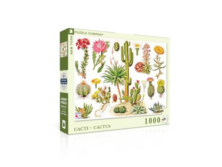 Cacti ~ Cactus - NYPC Vintage Images Collection Puzzle 1000 Pieces
