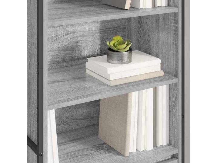 Gris Commode Salon CHIC Armoires Hautes 2 pcs Enfilade rangement Gris Sonoma 60x36x200 cm N10212