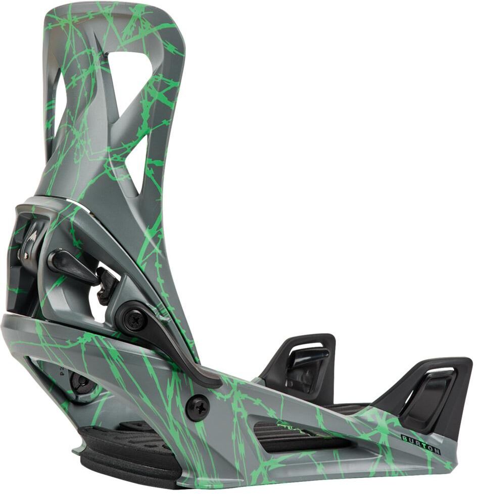 Burton  - Step On Men Gray Green Voltage - M - Fix Snowboard
