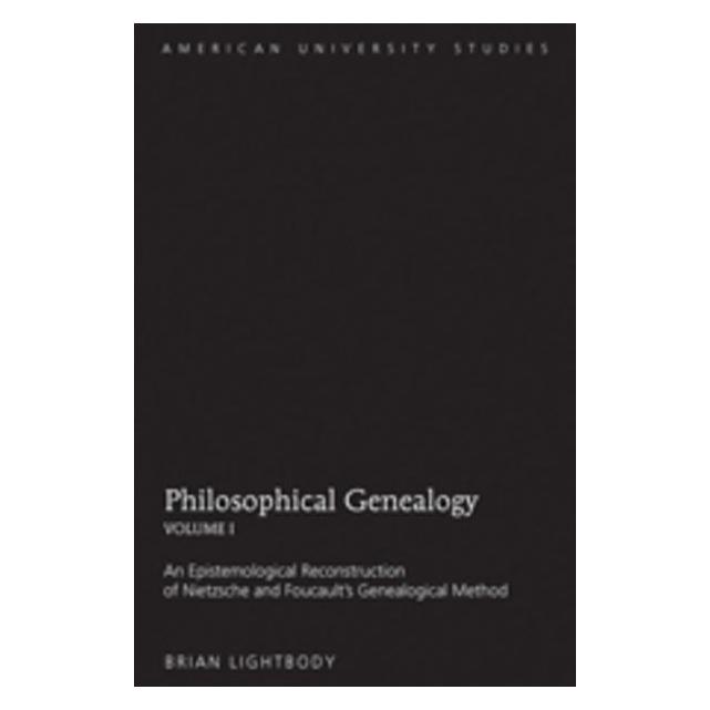 Peter Lang Lightbody:Philosophical Genealogy- Volu (Englisch, Hardcover, Brian Lightbody) (67747904)