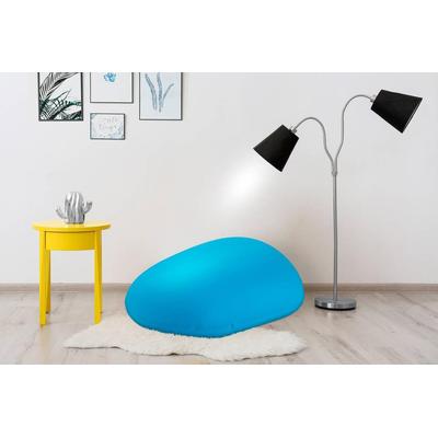 Sitzsack KAYOOM "Jump, Sitzsack-Kissen, einfach gestaltet, weich gefüllt", blau (eisblau), B:78cm H:50cm T:101cm, Bezug: Lycra 82% Nylon 18% Elasthan Füllungmaterial: EPS-Perlen, Sitzsäcke, Sitzsack, komfortabel, modern, sorgfältige Verarbeitung,...