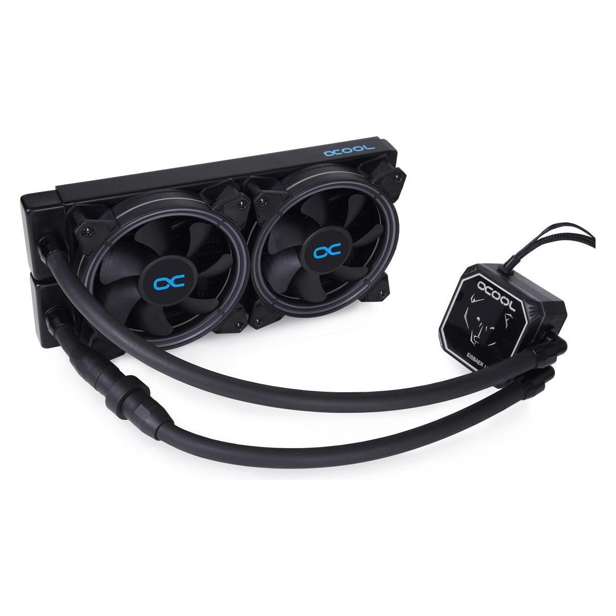 Alphacool Eisbaer Aurora LT240 CPU Digital RGB Komplett-Wasserkühlung (11678)