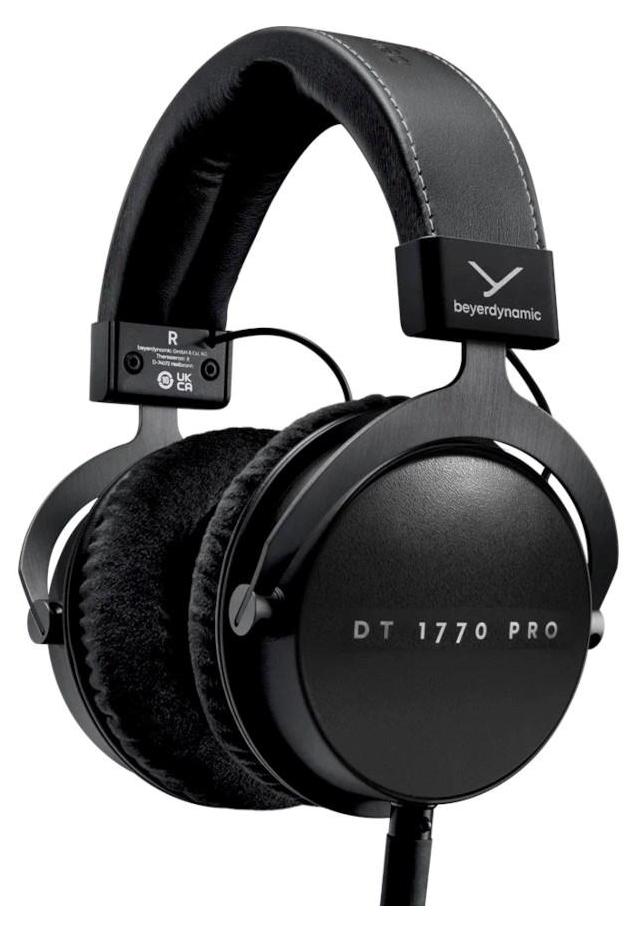 Beyerdynamic DT 1770 Pro MKII, Kabelgebunden, Bühne/Studio, 50 - 40000 Hz, 377 g, Kopfhörer, Schwarz