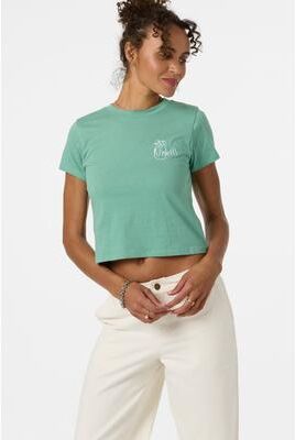 O'Neill s Okeedoke Fitted T-Shirt in Green, Size Medium