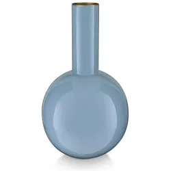 Konjac Sponge, Vase, Blumenvase aus Metall Hellblau
