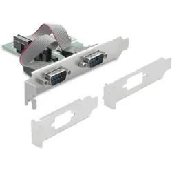 DELOCK PCI Express Karte zu 2 x Seriell RS-232