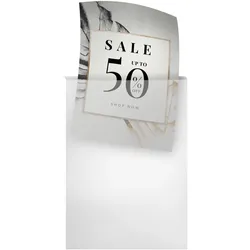 Wetterfeste Postertasche A3 297 x 420 mm, Kunststoff, transparent