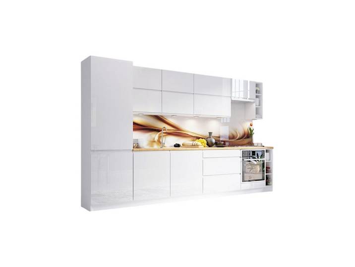 ROYAL24_MARKT Küchenzeile K40-G340 - Velmora - Modernes Design mit außergewöhnlichem Komfort, (Komplett Set), Top Qualität - Modernes Design - Feinste Materialien.