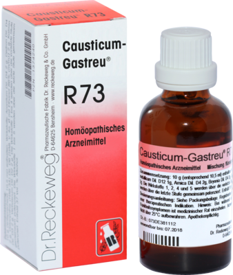 Dr.RECKEWEG & Co. GmbH CAUSTICUM-GASTREU R73 Tropfen zum Einnehmen 50 ml 04163489