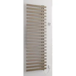 BEMM Badheizkörper ChaCha E BCH-H1784x038x0600, vorbereitet für reinelektrischen Betrieb, Perlweiß, Höhe 600 mm