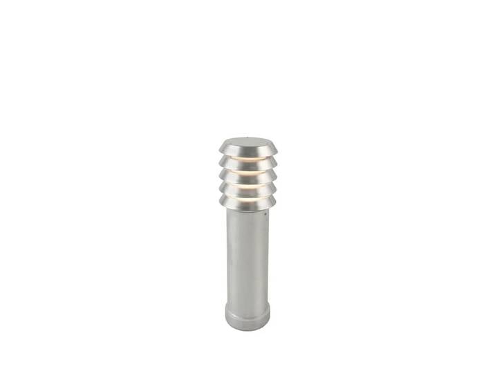 Borne lumineuse halogène Alta, 50 cm, galvanisée, E27 - Norlys - Terrasse - Métal