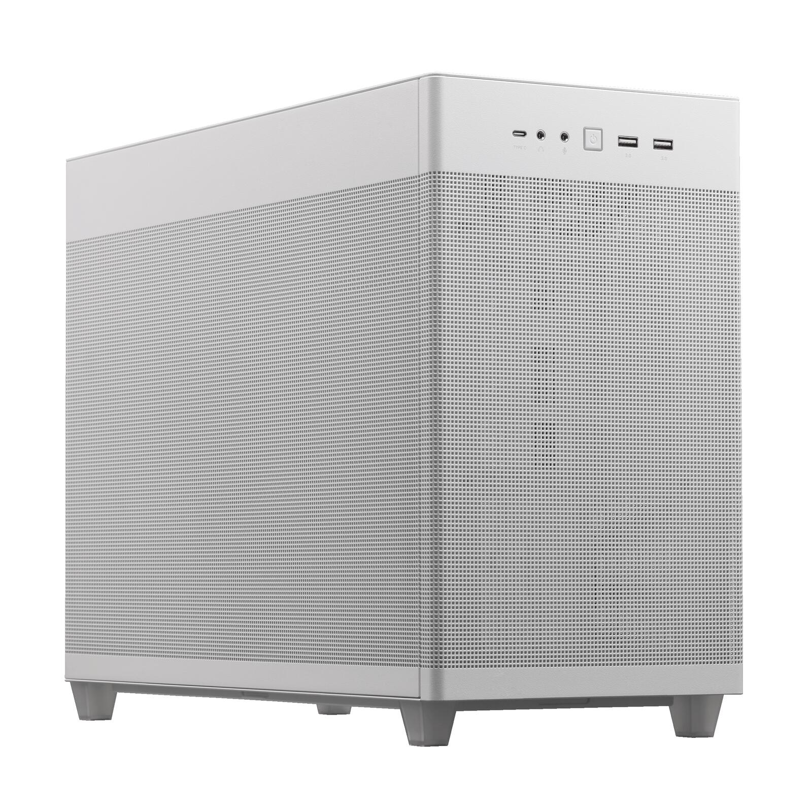 ASUS Prime AP201 MicroATX Gehäuse, weiß 90DC00G3-B39000
