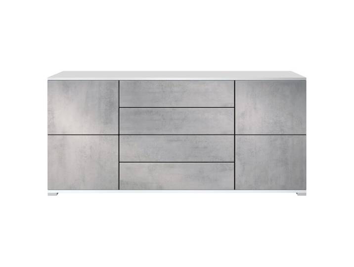 SIDEBOARD Rova Beton Oxid Optik