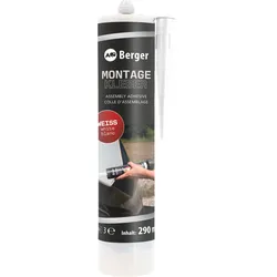Berger Kleber MS-Polymer Nr. 1-2 weiß 290 ml