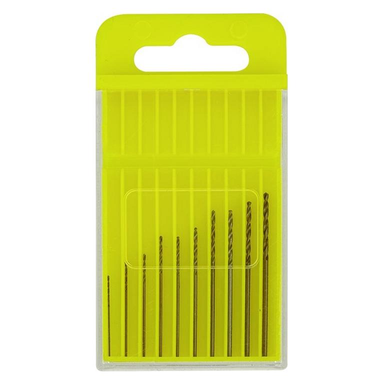 Donau HSS-CO Bohrerset 10-tlg. 0,3 - 1,2 mm, 5% kobaltlegiert (HSS-CO-200)