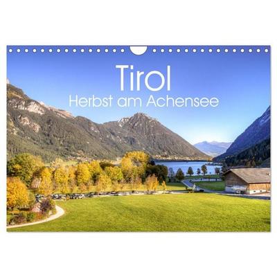 Tirol - Herbst am Achensee (Wandkalender 2026 DIN A4 quer), CALVENDO Monatskalender
