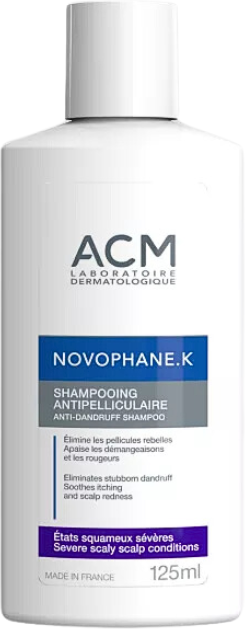 ACM Laboratoires Novophane K Champô Caspa Aguda 125ml