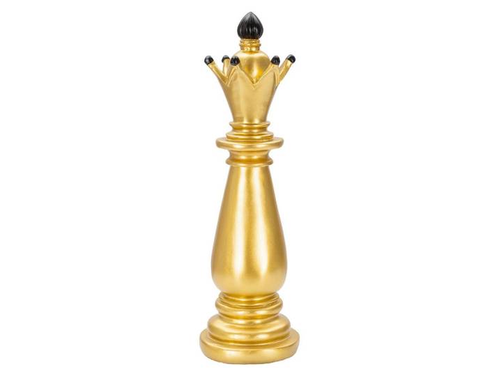 Skulptur Gold and Black Bishop B: 12,5 cm