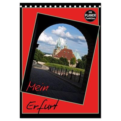Mein Erfurt (Tischkalender 2027 DIN A5 hoch), CALVENDO Monatskalender