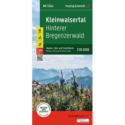 freytag & berndt Wanderkarte WK 5364 Kleinwalsertal, Hinterer Bregenzerwald 1:35.000, Sonstige von , KOMPASS Freytag & Berndt, 978-3-7079-2339-1