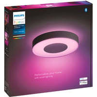 White & Color Ambiance Infuse Deckenleuchte L, LED-Leuchte schwarz