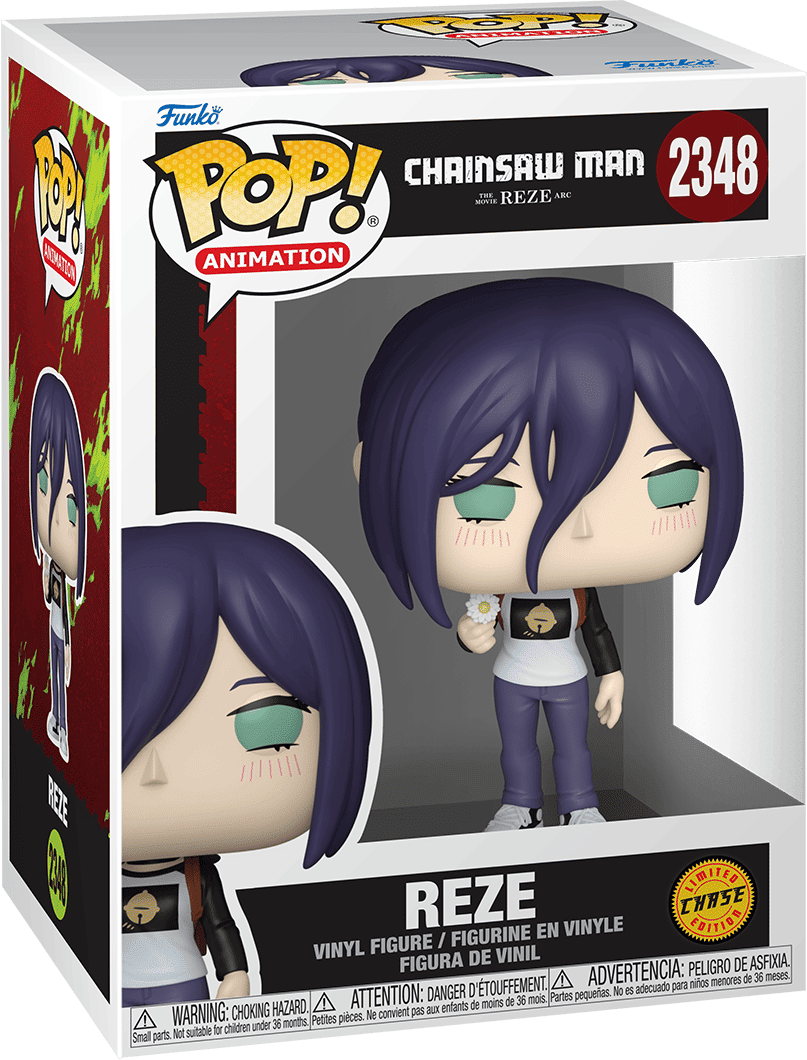 Funko Pop! Animation Chainsaw Man Reze #2348 - Official Funko Vinyl Figure - Anime Collectible