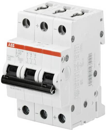 ABB 2CDS273061R0065 S203M-B6UC Leitungsschutzschalter 3polig