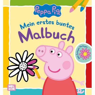 Peppa Wutz Ausmalbilder: Mein erstes buntes Malbuch, Taschenbuch von , Nelson, 978-3-8451-2499-5