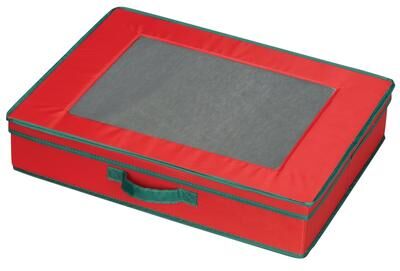 Household Essentials Holiday Flatware Storage Box - 19'' x 15'' x 4''