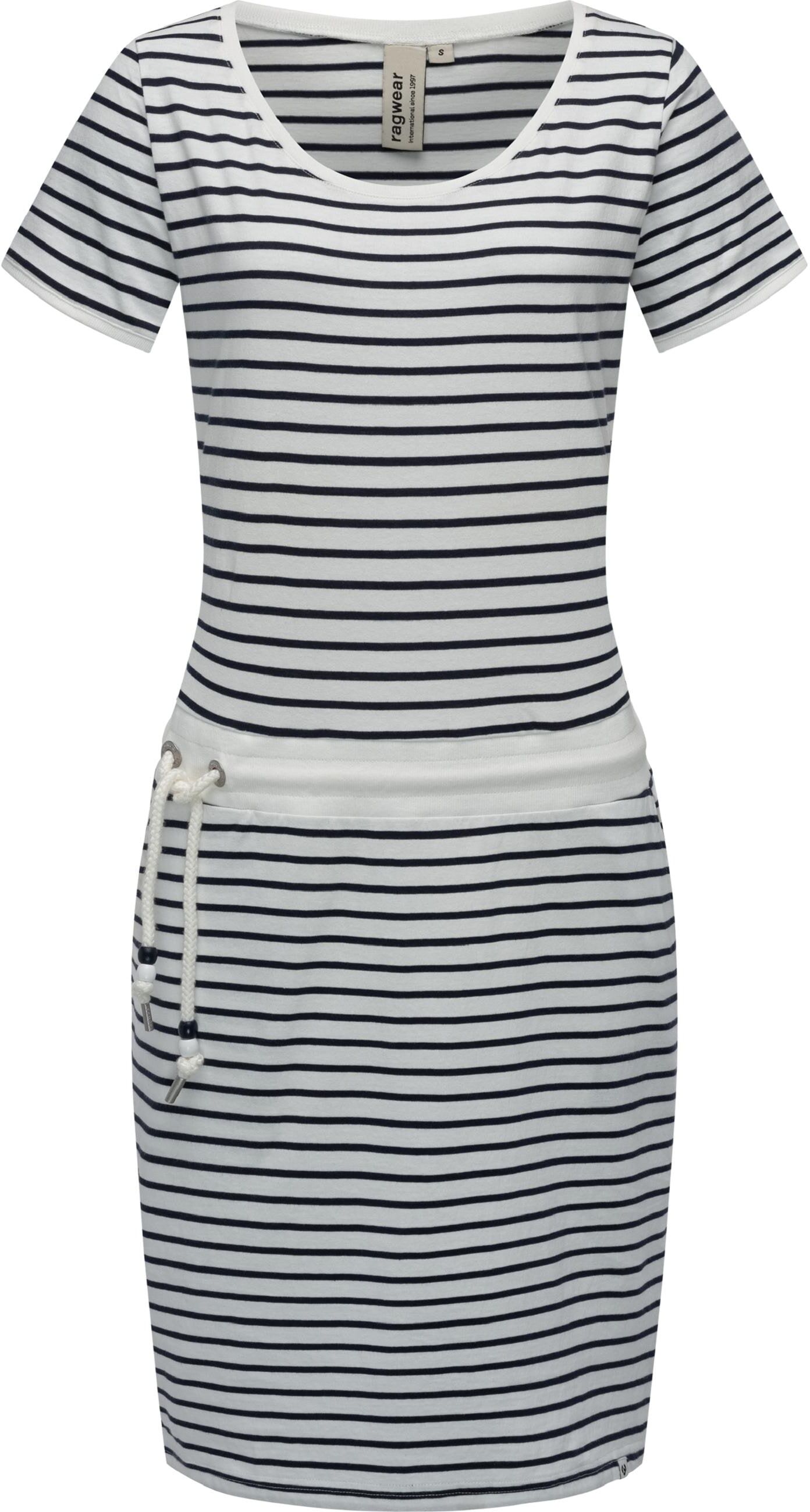 Sommerkleid RAGWEAR "Sommerkleid Baomi", Damen, Gr. XXL, N-Gr, weiß, Obermaterial: 100% Baumwolle CO., Kleider Sommerkleid