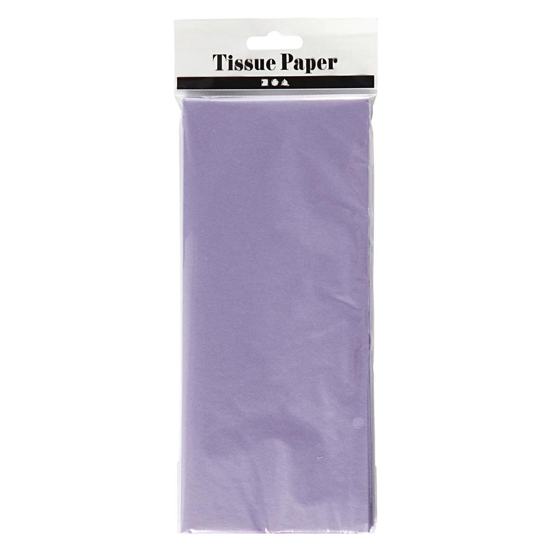 Creativ Company Seidenpapier Hellviolett 10 Blatt 14 gr, 50x70cm (1x) (5712854199292)
