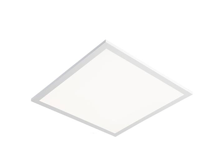 Just Light - Modern LED-Panel weiß 45 cm inkl. LED mit Fernbedienung - Orch Dimmer I Dimmbar I Wohnzimmer I Schlafzimmer - Kunststoff Quadratisch - I (nicht austauschbare) LED