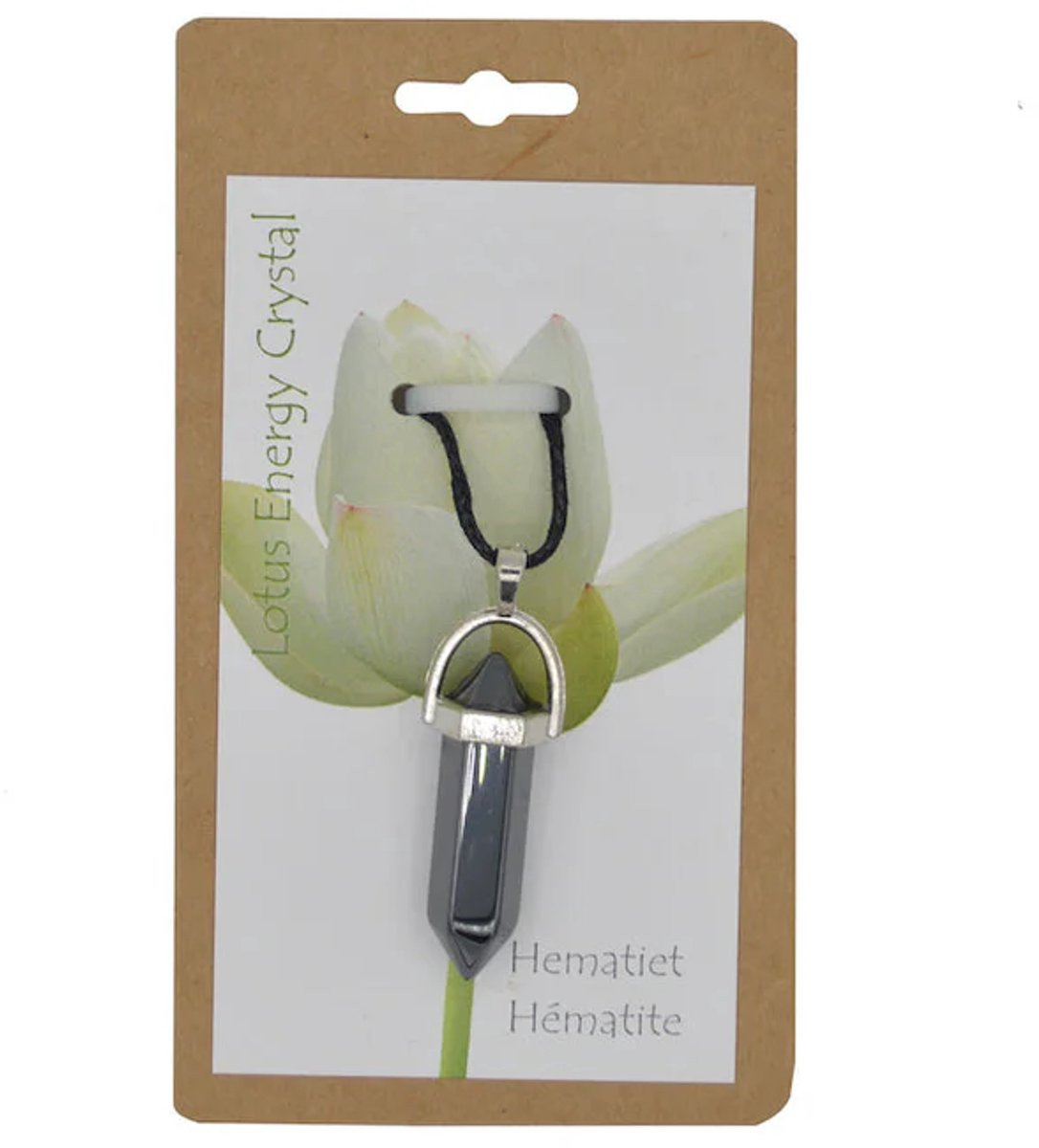Energy Crystal Hematiet voor volwassenen