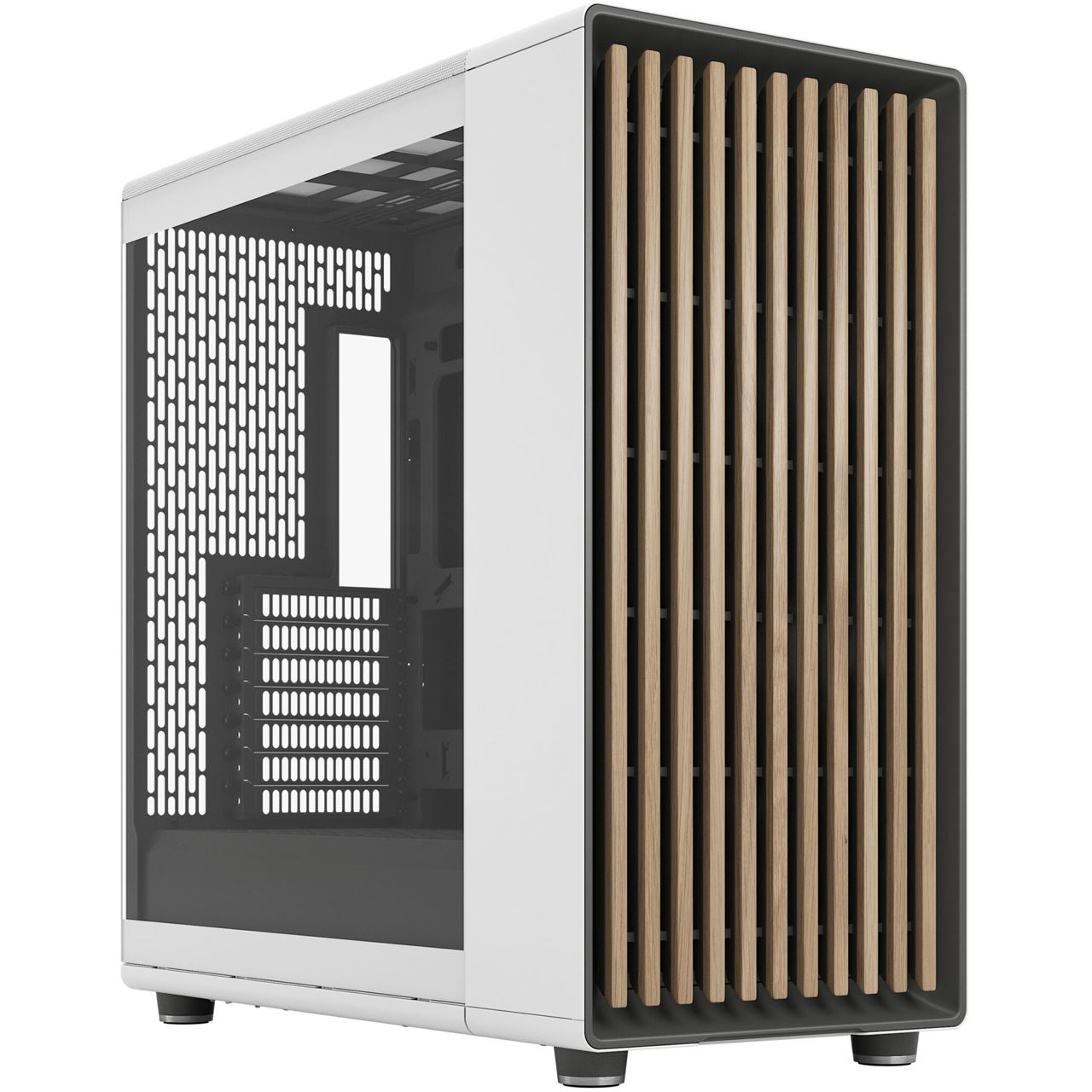 Fractal Design North XL RC Midi Tower ohne Netzteil weiss/holz