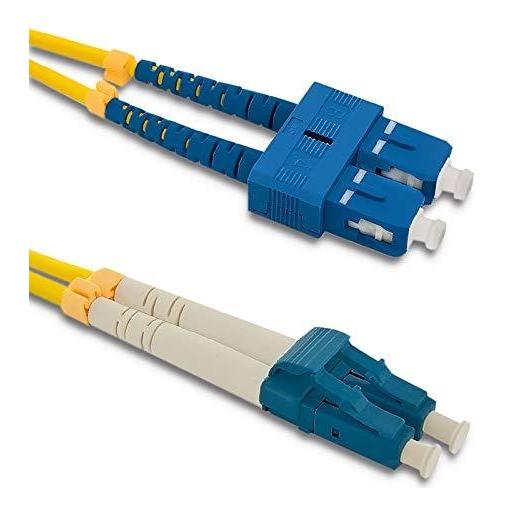 Qoltec Optic Patchcord SC/UPC-LC/UPC SM 9/125 G652D 5m (54034) (5 m) (54034)